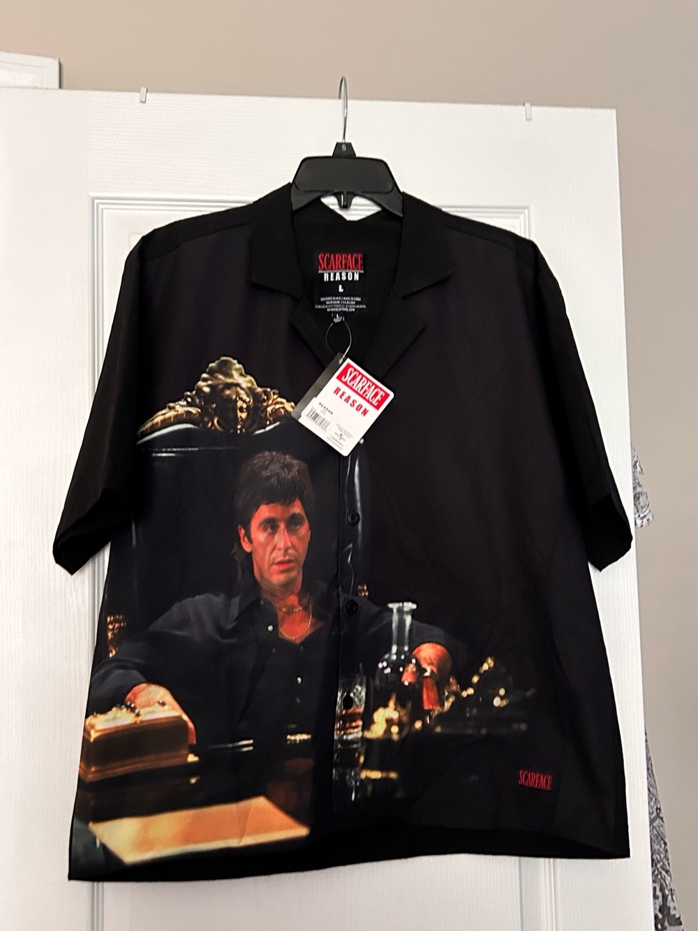 “NWT” Reason Al Pacino as Tony Montana Shirt